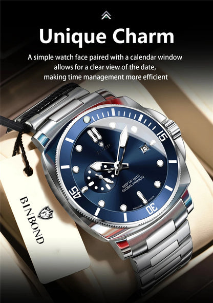 New Gifts Watches For Man Luxury Brand Mens Fashion Quartz Wristwatches Automatic Watch Men Sports Chornograph Digital Clock