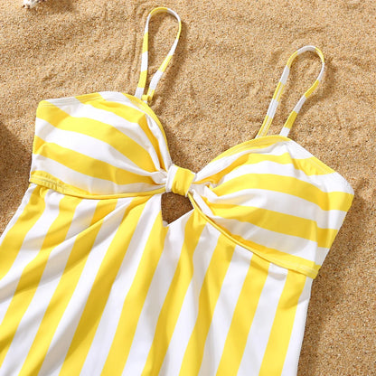 Mother and Daughter Matching Clothes Swimsuit 2026 New Family Swimwear Ruffles One-Piece Suit Swimming Shorts Vacation Beachwear