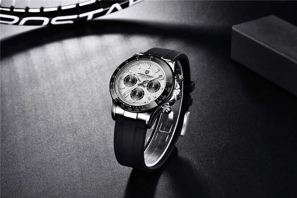 PAGANI DESIGN 2026 New Men Watches Luxury Quartz Watch For Men 100M Waterproof Sports Chronograph Wristwatch for Men gift