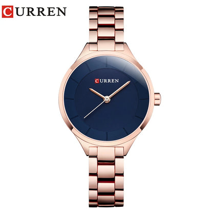 TOP Luxury Rose Gold Women's Watch Stainless Steel Ladies Wrist Watches Relogio Feminino Fashion Female Hour Reloj Mujer