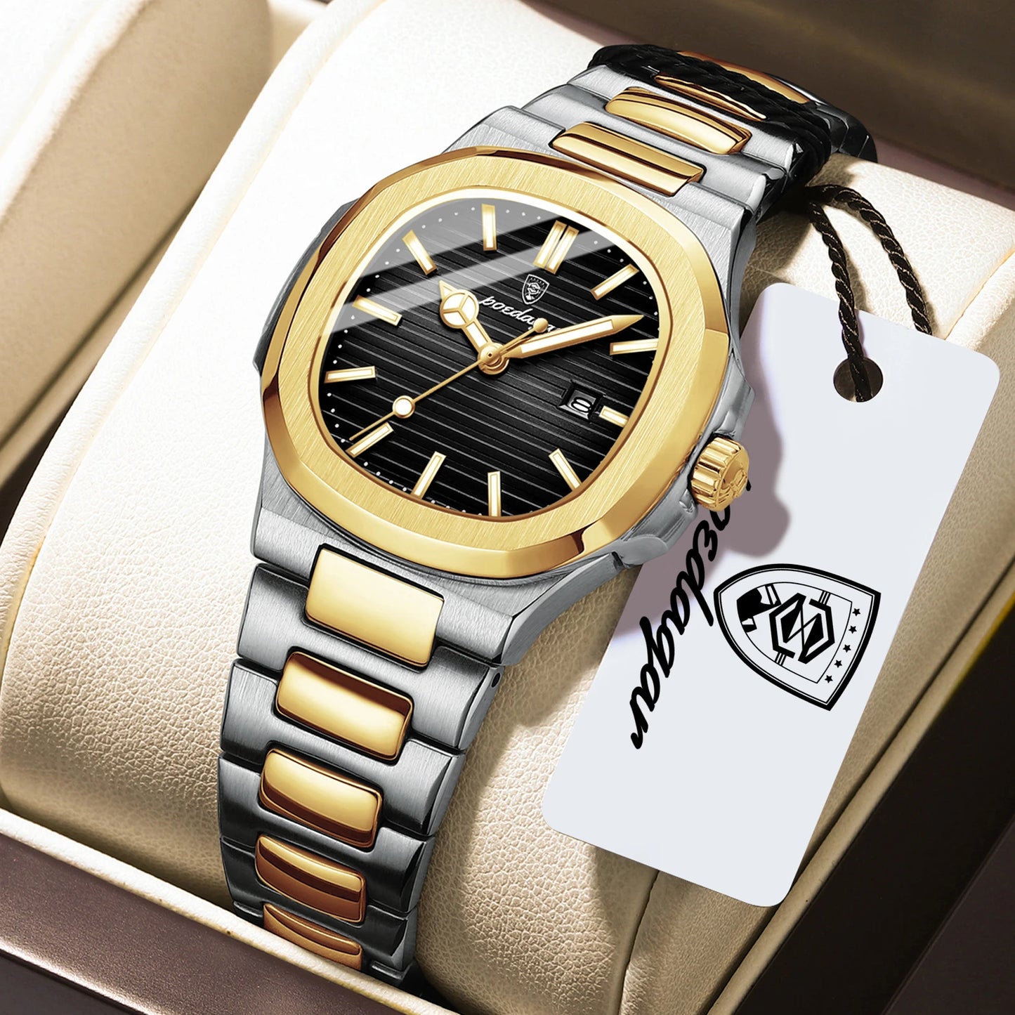 POEDAGAR Elegant Women's Watch Waterproof Luminous Date Fashion Ladies Wristwatch Stainless Steel Quartz Watches For Woman Reloj