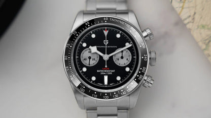 Pagani design Panda retro men's watches 2026 new top business quartz watch men's VK64 chronograph AR Sapphire sports clock reloj