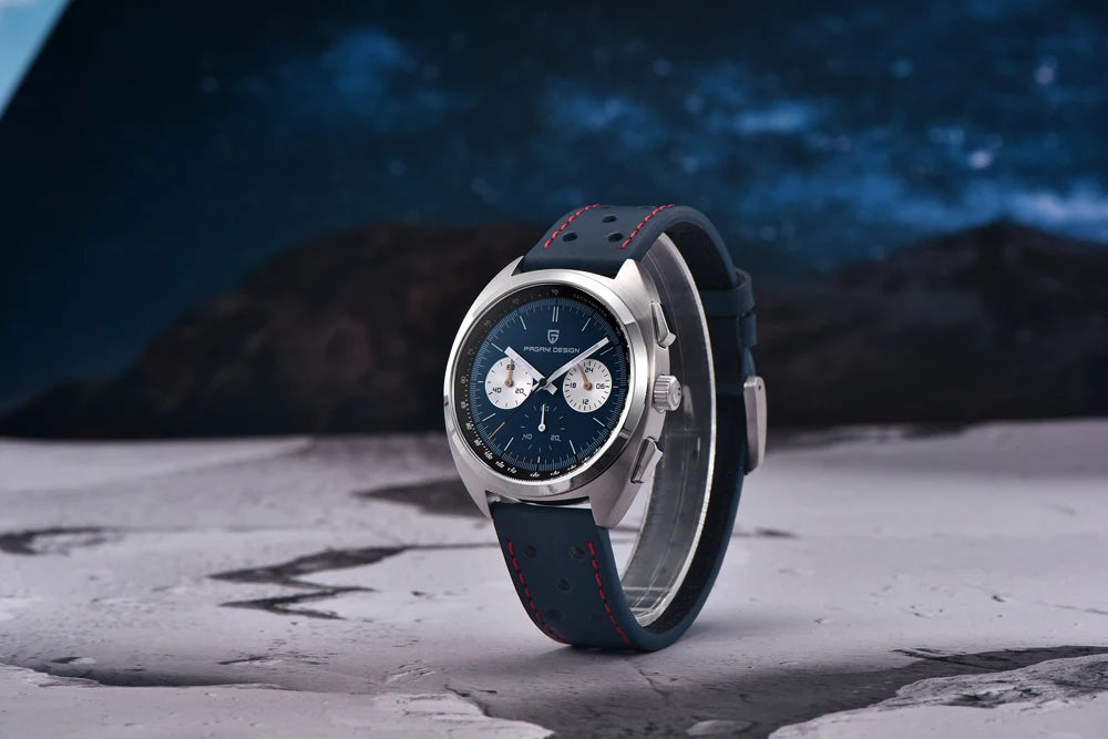 PAGANI DESIGN Men's Watches Luxury Quartz Wrist Watch For Men AR Sapphire Speed Chronograph Retro Dial Clock Reloj Hombre 2026
