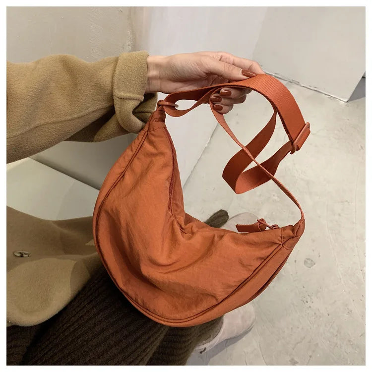 Convenient casual nylon women's crossbody bag shoulder bag large capacity handbag women's travel shopping bag women's wallet