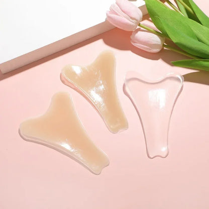 Women Invisible Concealer Panties Silicone Reusable for Swimsuit Underwear Camel Toe Leggings Privacy Stickiness Self-Adhesive