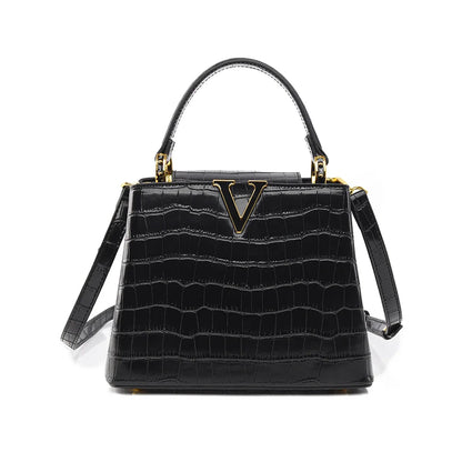 Women's handbag, new fashion versatile bucket bag, high-end bag, large-capacity commuter crossbody bag for women
