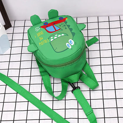 1 PCS Kids Cartoon Mini Dinosaur Backpack Anti Lost Bag Kindergarten School Bag Backpack
