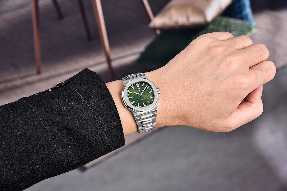 PAGANI DESIGN Top Luxury Automatic Watch For Men Mechanical Watches Men Sports Waterproof Sapphire Stainless Steel Reloj Hombre