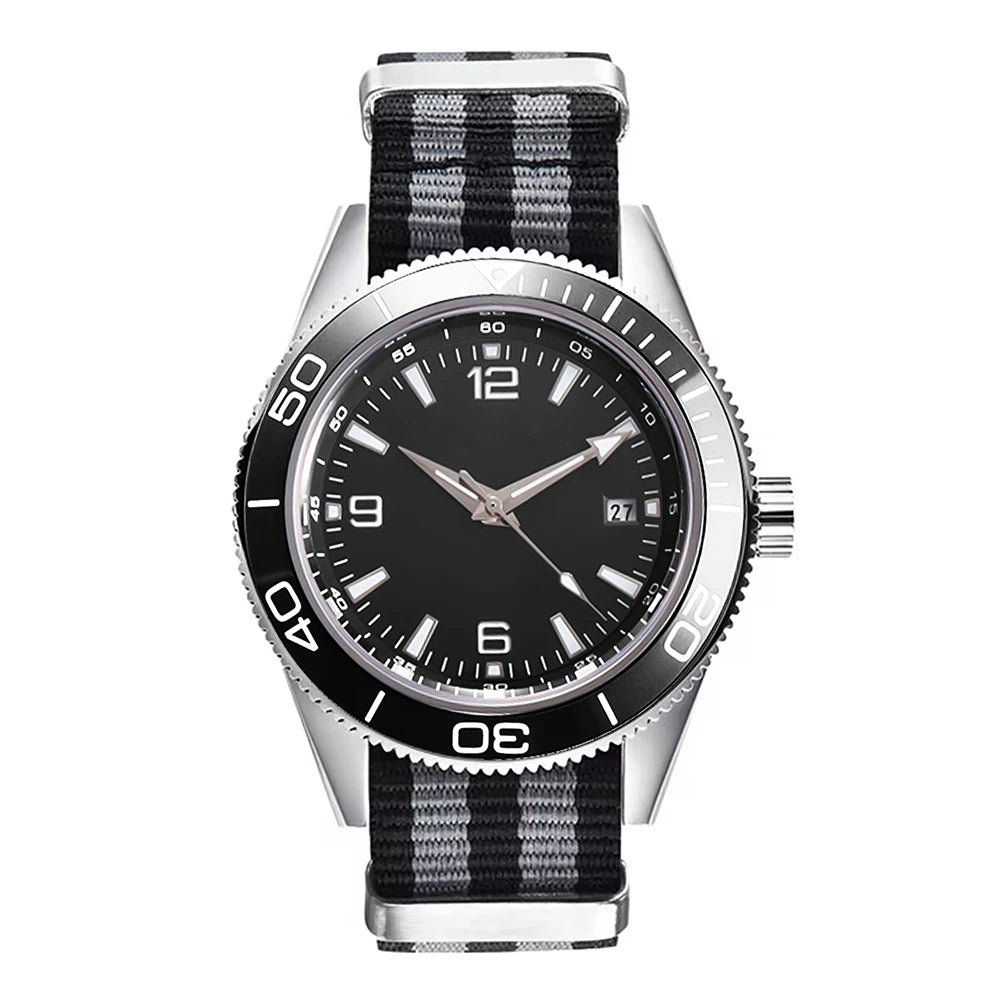 Luxury Corgeut Automatic Mens Watches Ceramic 10bar Swim Stainless Steel NH35A Watch Men Mechanical Wristwatch Relogio Masculino