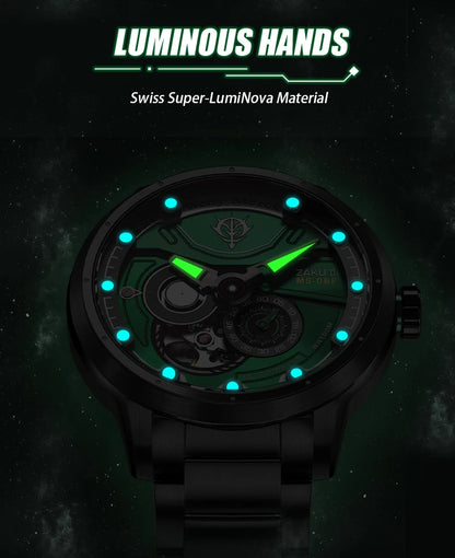 WM Watch Automatic Mechanical Watches Man Stainless Steel Waterproof MIYOTA 82S7 Limited Edition Welly Merck Watch Joint Series