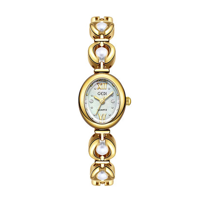 Gold Women Bracelet Watches For Ladies Wrist Watches Top Brand Luxury Elegant Women Dress High Quality Watches Quartz Minimalist