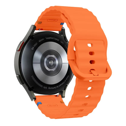 22mm Watch Strap For Xiaomi Watch 2 Pro S4 sport S3 S2 S1 Active/Mi Watch color 2 Smartwatch Watches Band Silicone Wave Bracelet