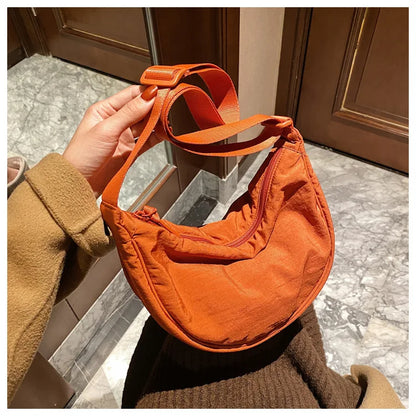 Convenient casual nylon women's crossbody bag shoulder bag large capacity handbag women's travel shopping bag women's wallet