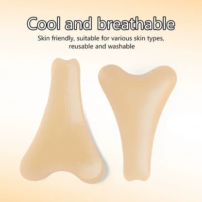 Women Invisible Concealer Panties Silicone Reusable for Swimsuit Underwear Camel Toe Leggings Privacy Stickiness Self-Adhesive
