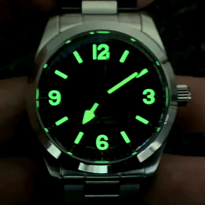 PAGANI DESIGN 2024 New 36MM Men Automatic Mechanical Watches NH35 Sapphire Stainless Steel AR Coating 20Bar Clock Watch for Men