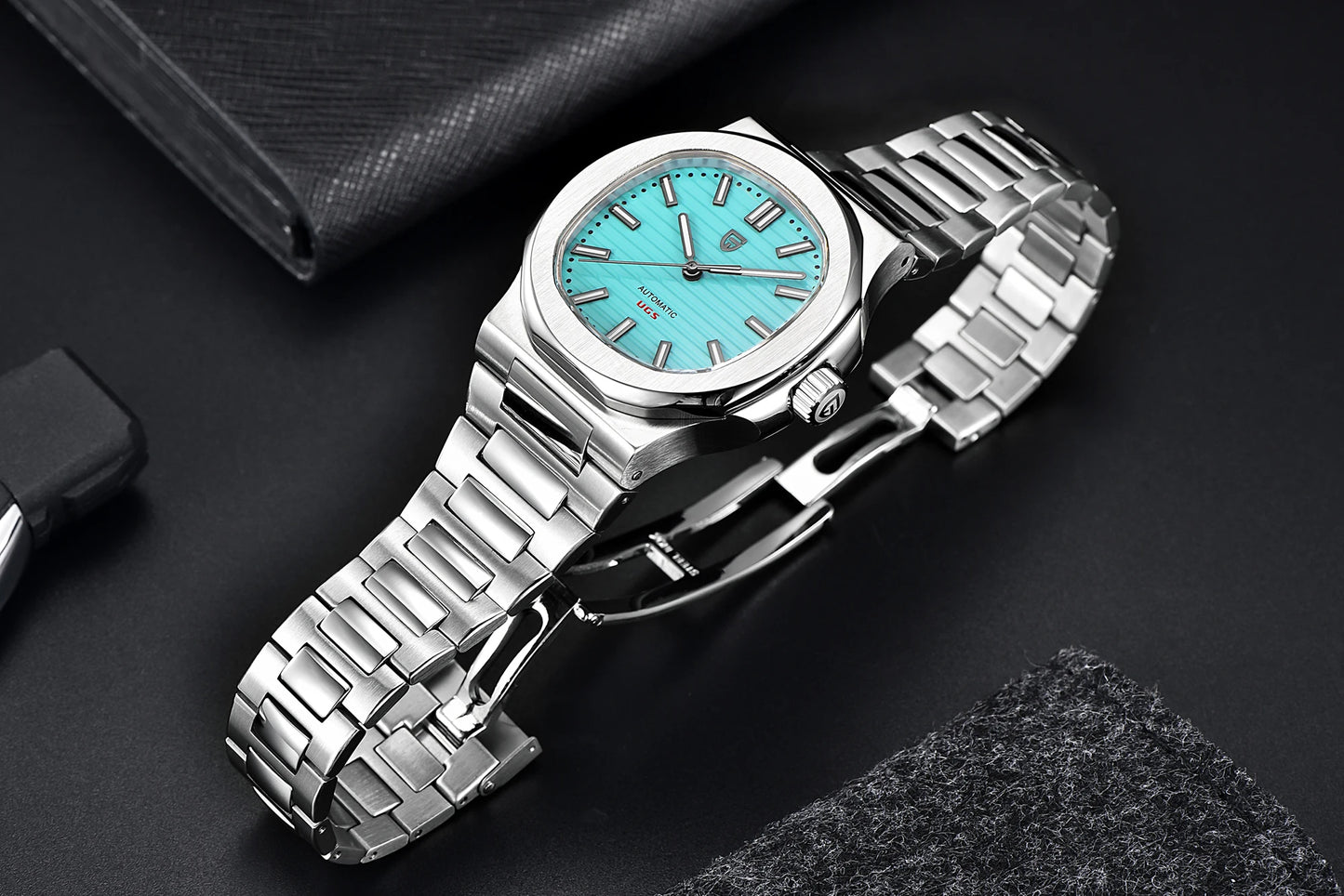 PAGANI DESIGN Top Luxury Automatic Watch For Men Mechanical Watches Men Sports Waterproof Sapphire Stainless Steel Reloj Hombre
