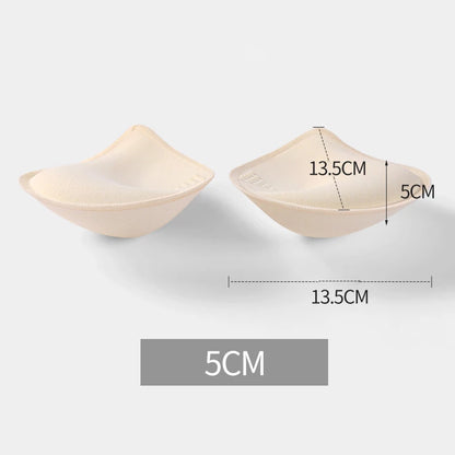 Women Sexy Breast Insert Push Up Bra Enhancer Swimsuit Bikini Pad Removeable Foam Chest Accessories Swimsuit Thickness 4/5/6cm