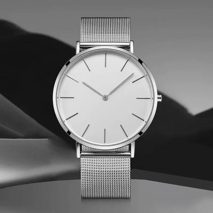 Top Brand Women's Watches Luxury Metal Mesh Simple Quartz Watches Fashion Elegant Rose Gold Ladies Wristwatch Clock Reloj Mujer