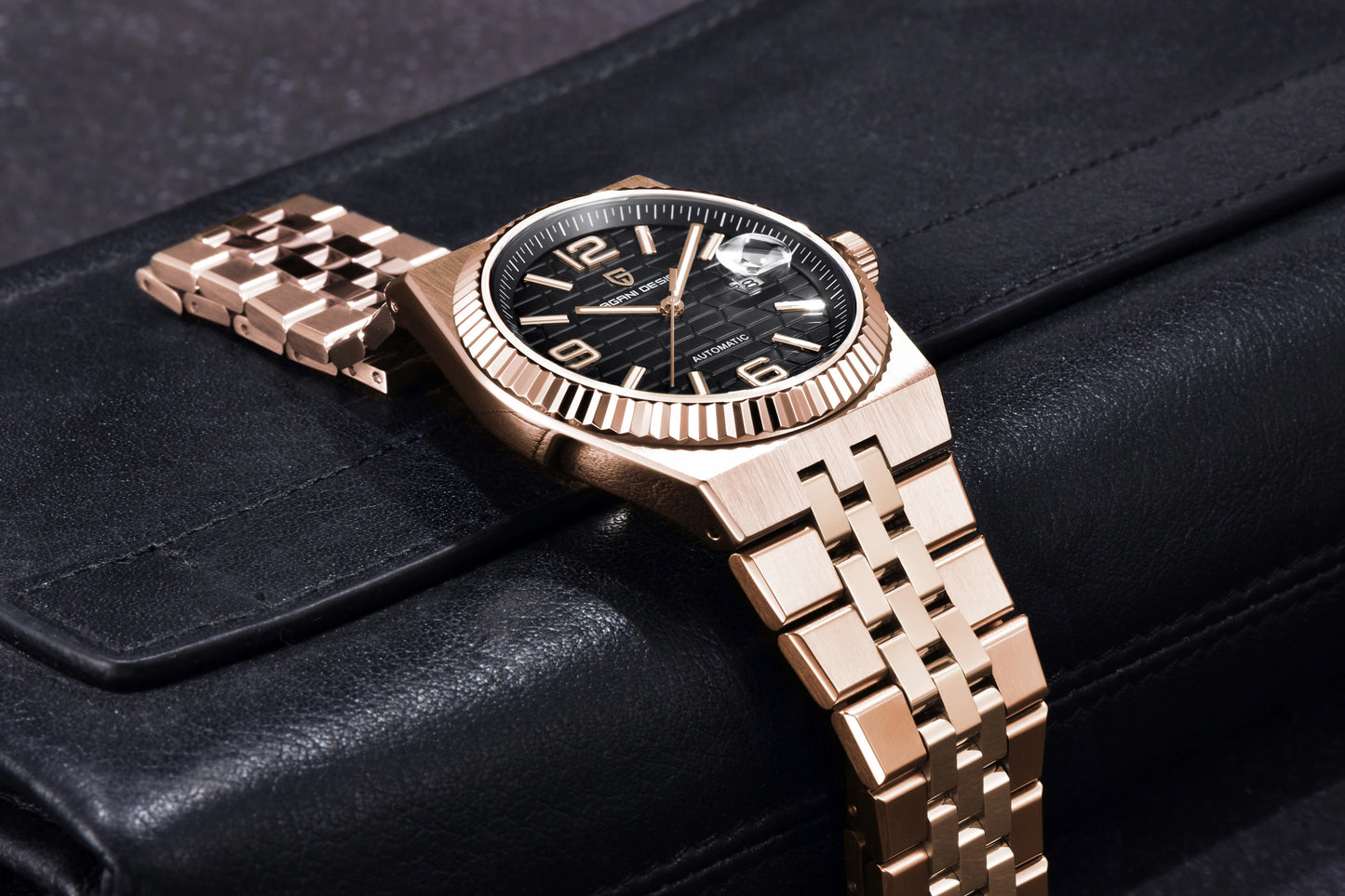 PAGANI DESIGN Watches Luxury Retro Mechanical Watches For Men Sapphire Glass New Waterproof Luminous Stainless Steel Men's Watch