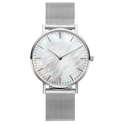 Minimalist Women Watch Luxury Metal Mesh Band Quartz Watches for Woman Fashion Ultra-thin Ladies Wristwatches Clock reloj mujer