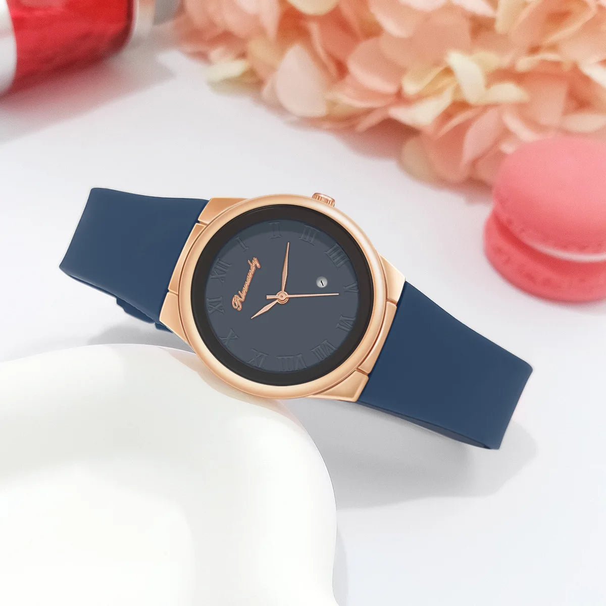 Simple Fashion Quartz Watch Silicone Strap Student Watches Minimalist Casual Women's Calendar Quartz Wristwatch Reloj Mujer