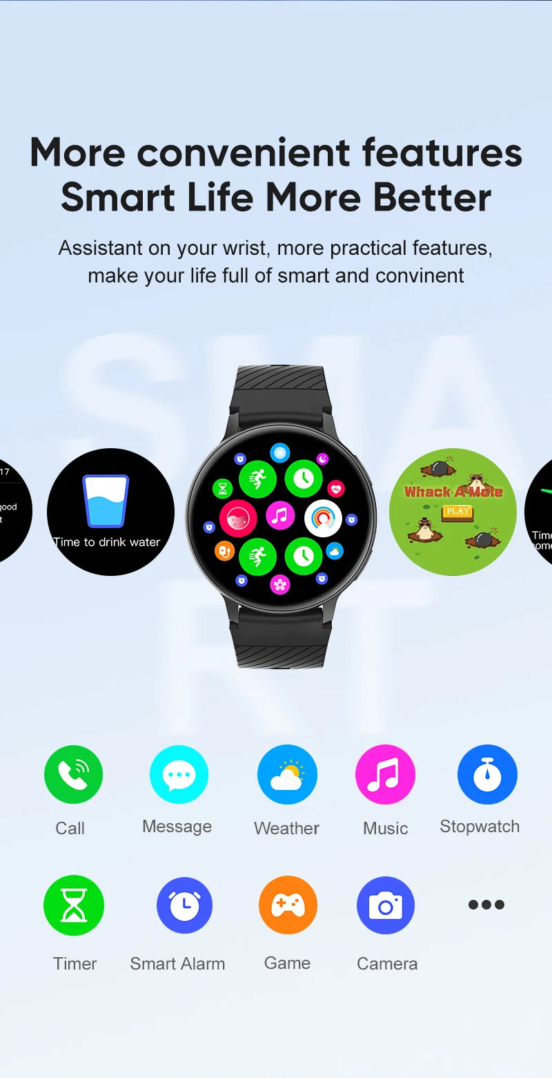 LIGE Bluetooth Call Smart Watch Women Fashion Watches Custom Dial Sport Fitness Health Tracker Smartwatch for Android IOS 2026