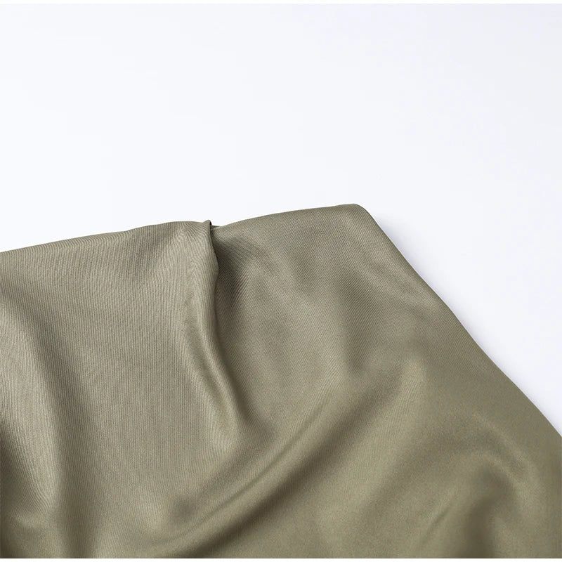 Sexy Women One Shoulder Long Sleeve Dresses Elegant Backless Split Side Slit Bodycon Dress 2023 Fashion Pleated Ladies Robe