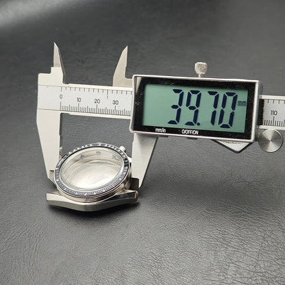 39.7mm Case Watches Metal Case Fits VK63 Movement Accessories Sapphire Glass Equipped With Bezel And Strap VK63 Dial