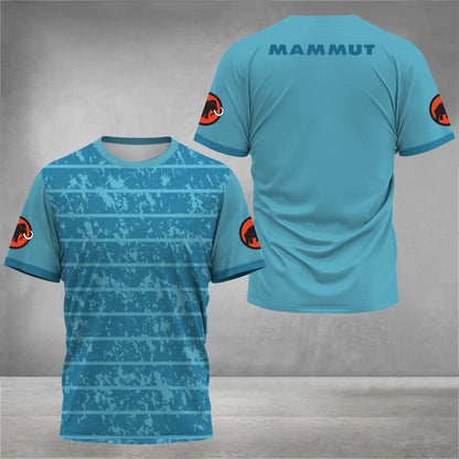 Outdoor Hiking Run Mountaineering Men's T-Shirt Casual O-neck Breathable Top Quick Dry Material Short Sleeve Fashion Men Clothes