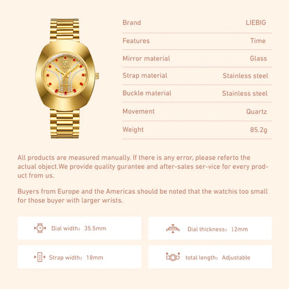 Fashion Brand Men's watches Women's Quartz watch Female Waterproof Luxury Wristwatch Relogio Feminino Casual Male Clock L1021