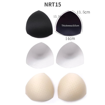 Women Sexy Breast Insert Push Up Bra Enhancer Swimsuit Bikini Pad Removeable Foam Chest Accessories Swimsuit Thickness 4/5/6cm