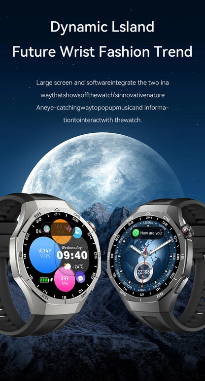 LIGE New ECG Men's Smart Watch HD Screen Heart Rate Health Smart Watches Bluetooth Call Smartwatch For Men Women Holiday Gifts