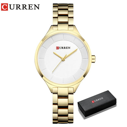 TOP Luxury Rose Gold Women's Watch Stainless Steel Ladies Wrist Watches Relogio Feminino Fashion Female Hour Reloj Mujer