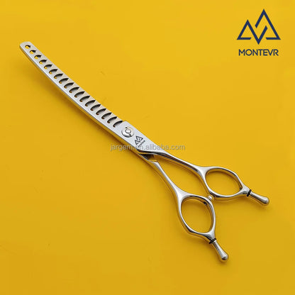 Quality VG10 Pet Grooming Scissors 7 Inch 52 Teeth Curved Dog Grooming Scissors Pet Grooming Products