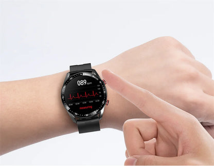 ECG+PPG Bluetooth Call Smart Watch Men Laser Health Blood Pressure Fitnes Sports Watches Man Sports Waterproof Smartwatch+Box