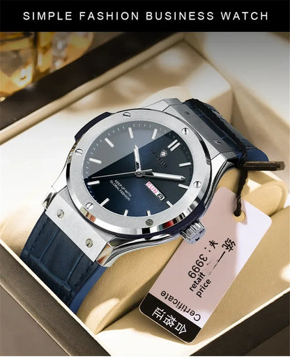 Fashion Quartz Wristwatches New Gifts Sports Leather Mens Automatic Watches For Man Luxury Automatic Watch Men Digital Clock