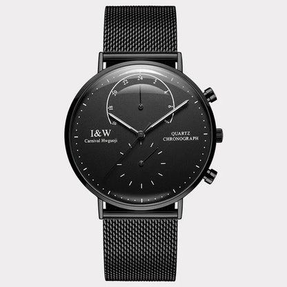 Carnival Brand Luxury Watches for Man Fashion Waterproof Rose Gold Silver Military Clock Men Quartz Wristwatches Reloj Hombre