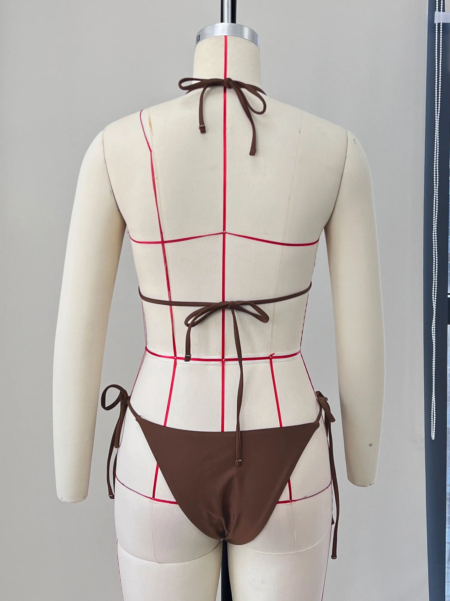 Sexy Bikini Swimsuit with Skirt Bandage Women Brazilian Shell Bikini Bathing Suit A Line Skirt Summer Female