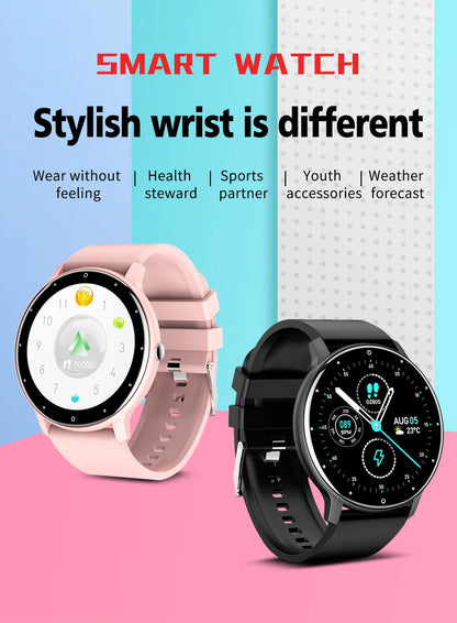 LIGE New Smart Watch Men Sports Fitness Watches Heart Rate Full Touch Screen Bluetooth Call 2026 New Ultra Light Smartwatch Men