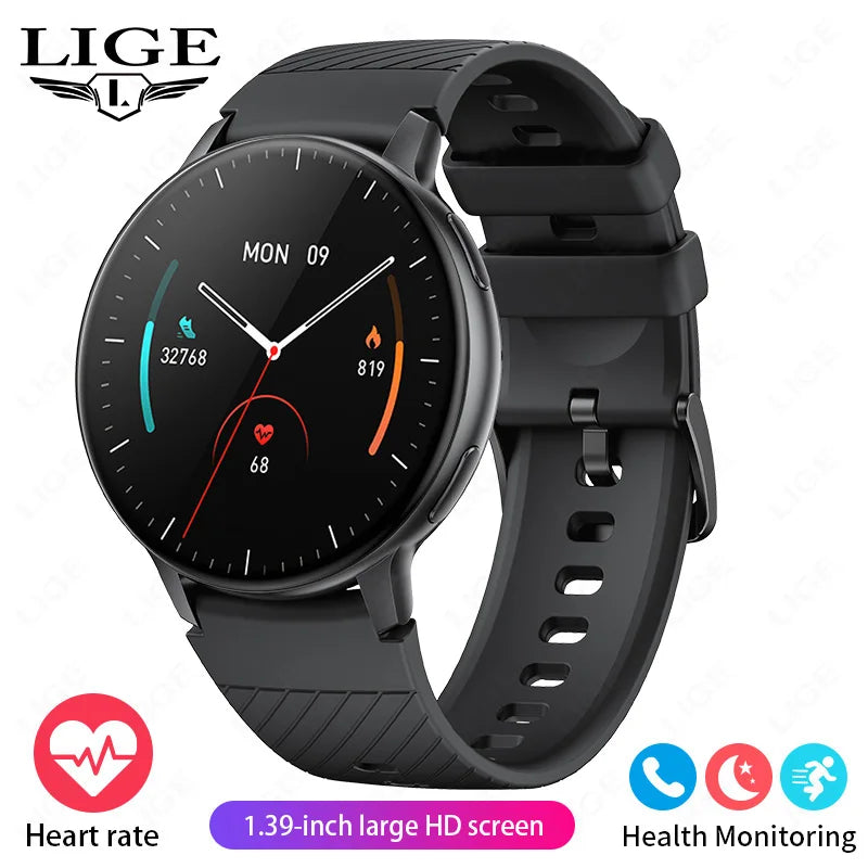 LIGE Bluetooth Call Smart Watch Women Fashion Watches Custom Dial Sport Fitness Health Tracker Smartwatch for Android IOS 2026