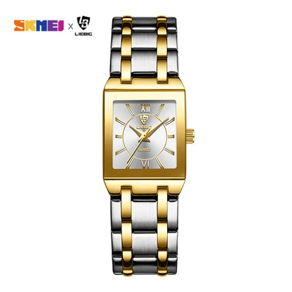 2022 Luxury Golden Quartz Wristwatches For Women Ladies Fashion 30m Waterproof Female Girl Watches Relogio Feminino Clock L1029