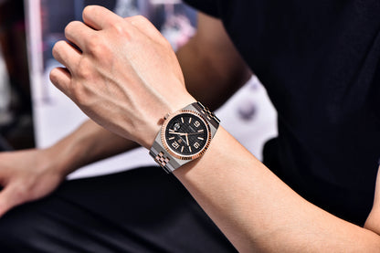 PAGANI DESIGN Watches Luxury Retro Mechanical Watches For Men Sapphire Glass New Waterproof Luminous Stainless Steel Men's Watch