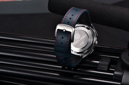 2026 New PAGANI DESIGN Mens Panda Watches Luxury Quartz Watch For Men Chronograph Wristwatches AR Sapphire Leather Luminous Gift