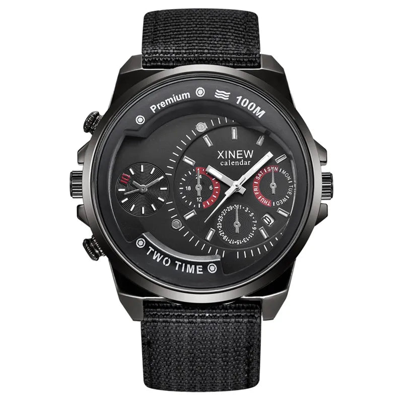 Montre Homme Boys Brand Watches Men Students Fashion Nylon Band Date Quartz Wrist Watch Reloj Hombre Relogios Masculinos 2026