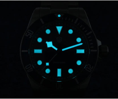 Watchdives WD1969 Pro Watch VH31 Sweep Seconds Quartz Movement Waterproof BGW9 Luminous Sapphire Glass 38mm Vintage Men Watches