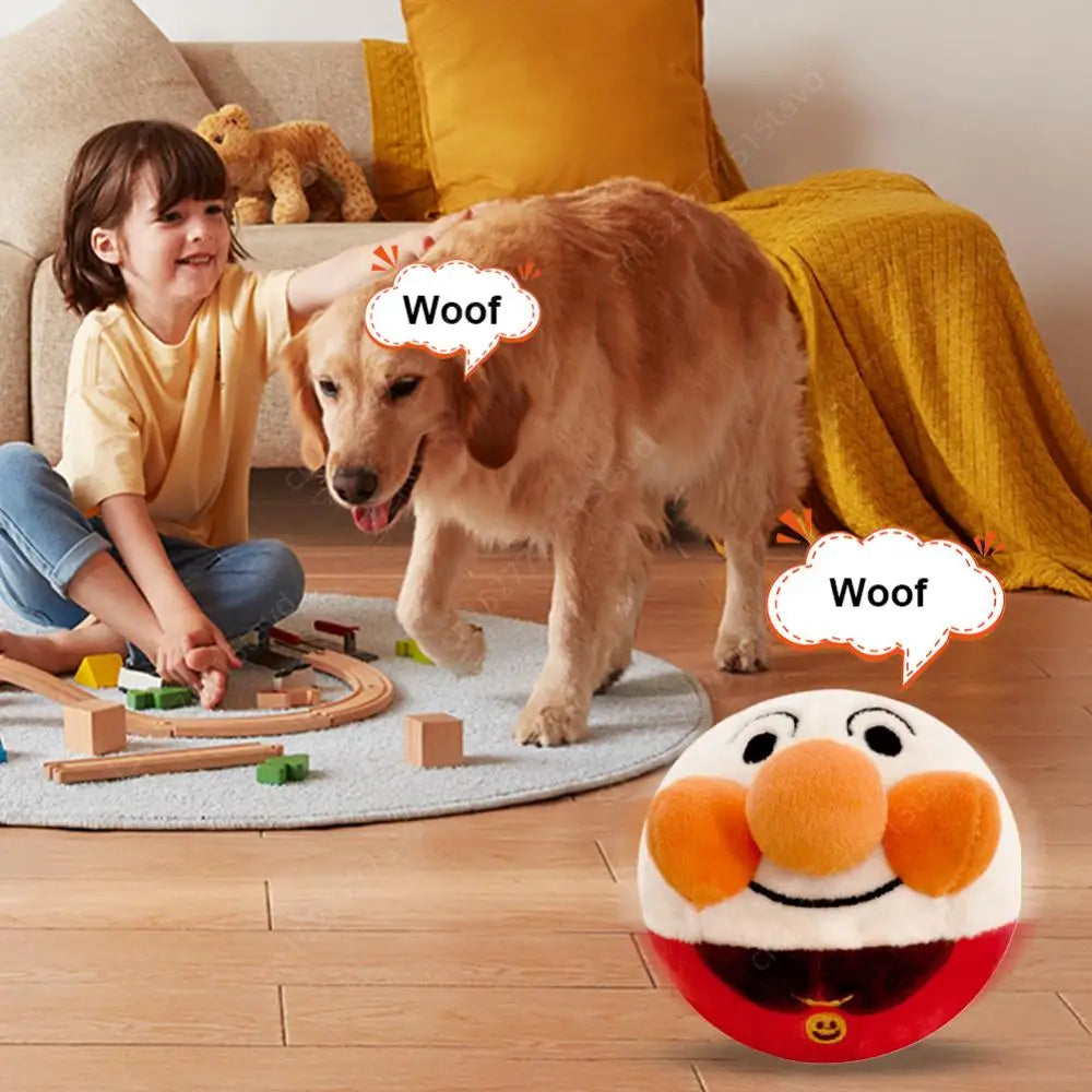 Pet Plush Doll Ball Talking Interactive Toy Accessories Bounce Pet Recreation Dog Electronic Pet Toy Dog Leisure Supplies