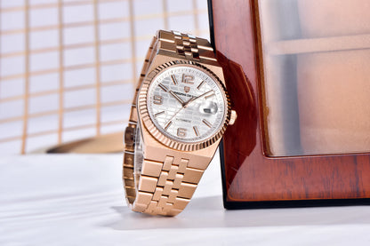 PAGANI DESIGN Watches Luxury Retro Mechanical Watches For Men Sapphire Glass New Waterproof Luminous Stainless Steel Men's Watch