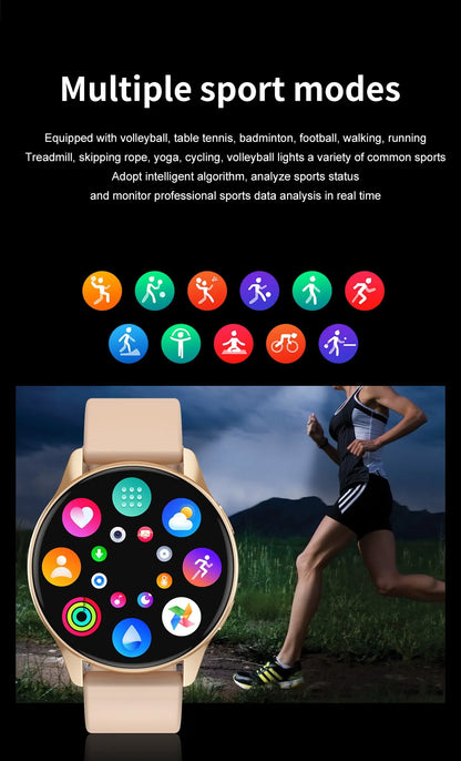 Factory T2 PRO Amazfit Bluetooth Call SmartWatch Women Watches Men Sport Fitness Tracker Heart Rate Smartwatch For Android IOS