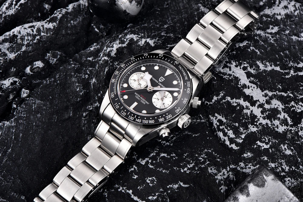 Pagani design Panda retro men's watches 2026 new top business quartz watch men's VK64 chronograph AR Sapphire sports clock reloj