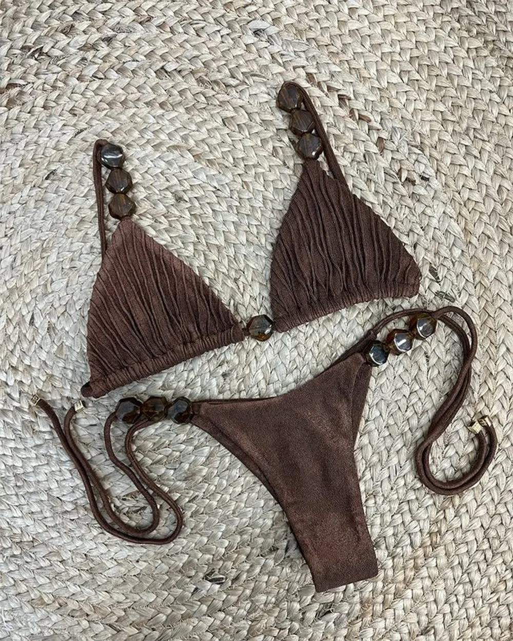 2026 Sexy Bikini Set High Waist Golden Printed Women Swimwear Push Up Bikinis Swimsuit Female Biquini Bathing Suit